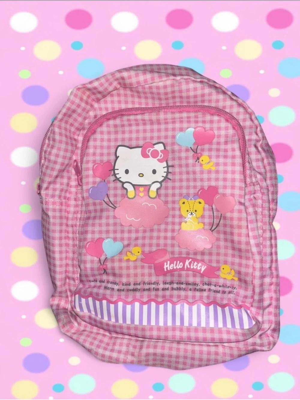 hello kitty gingham mini backpack Cosplay Mini-Backpack Loungefly er charm of a flame heart Loungefly Cinnamoroll Daisy Gingham Mini